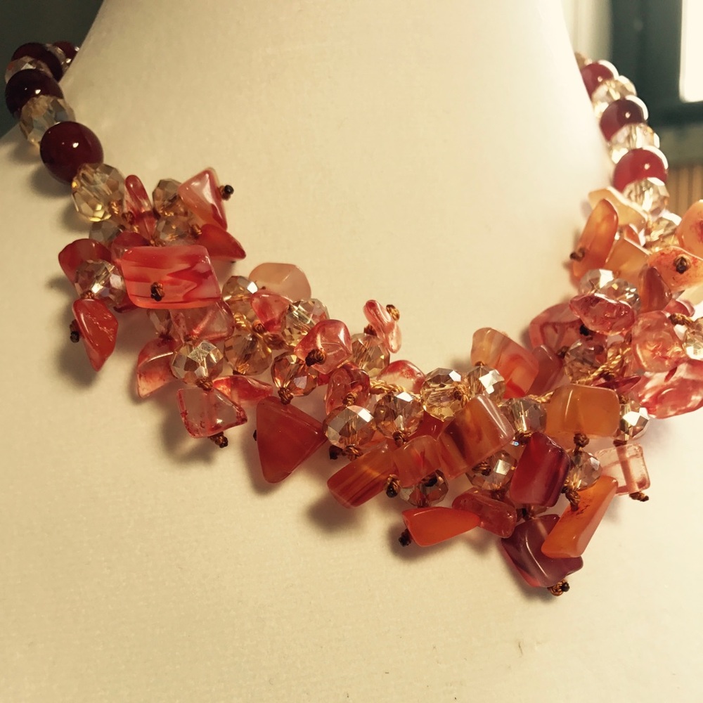 Agate necklace